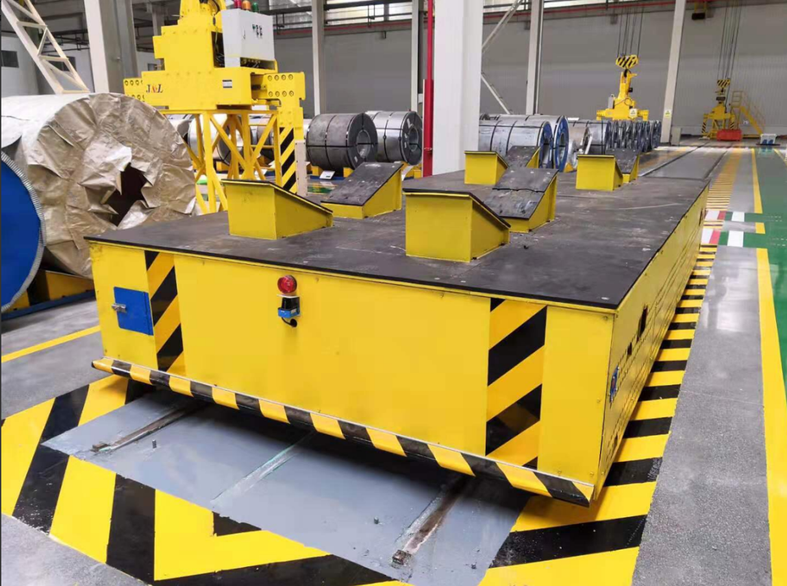 RGV-50T鋼卷轉(zhuǎn)運(yùn)軌道車